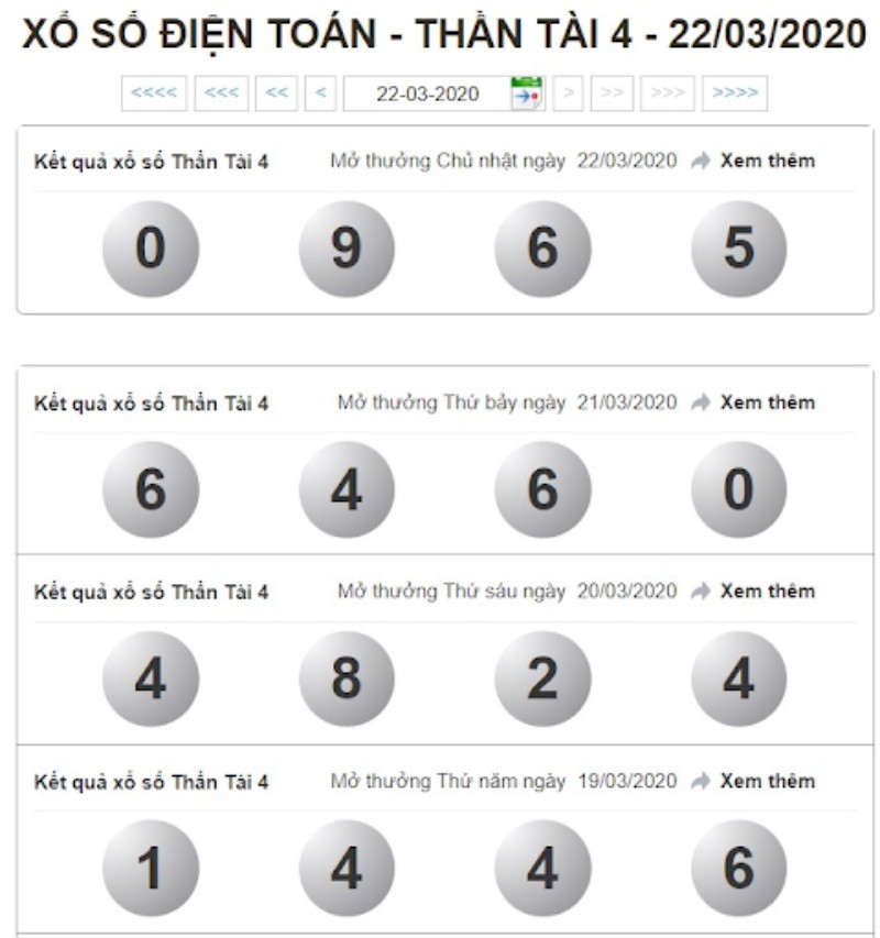 Xổ số Thần Tài 4 là một trong những loại hình vé số được công ty TNHH XSKT Thủ đô phát hành